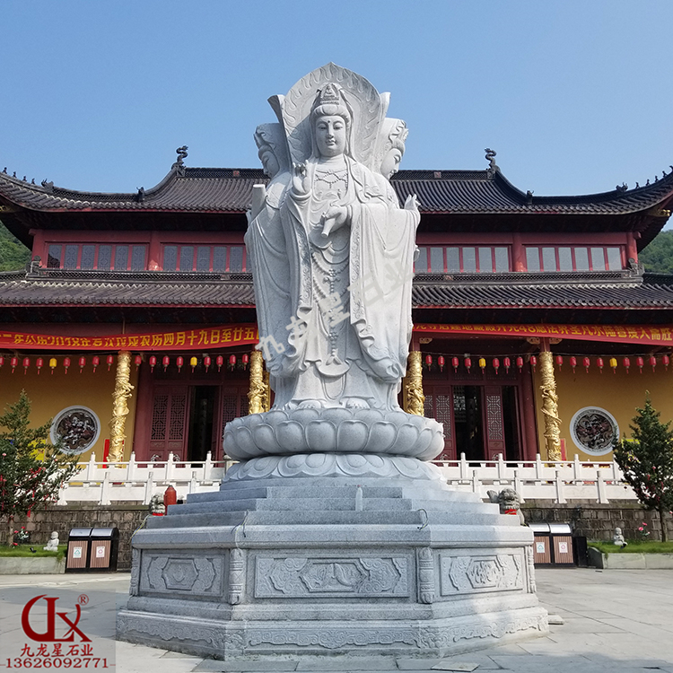 大型石雕觀音菩薩之選料方法