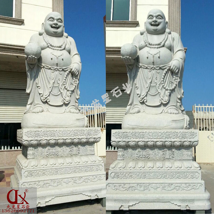 石雕大肚彌勒佛雕刻圖片的一些常見款式