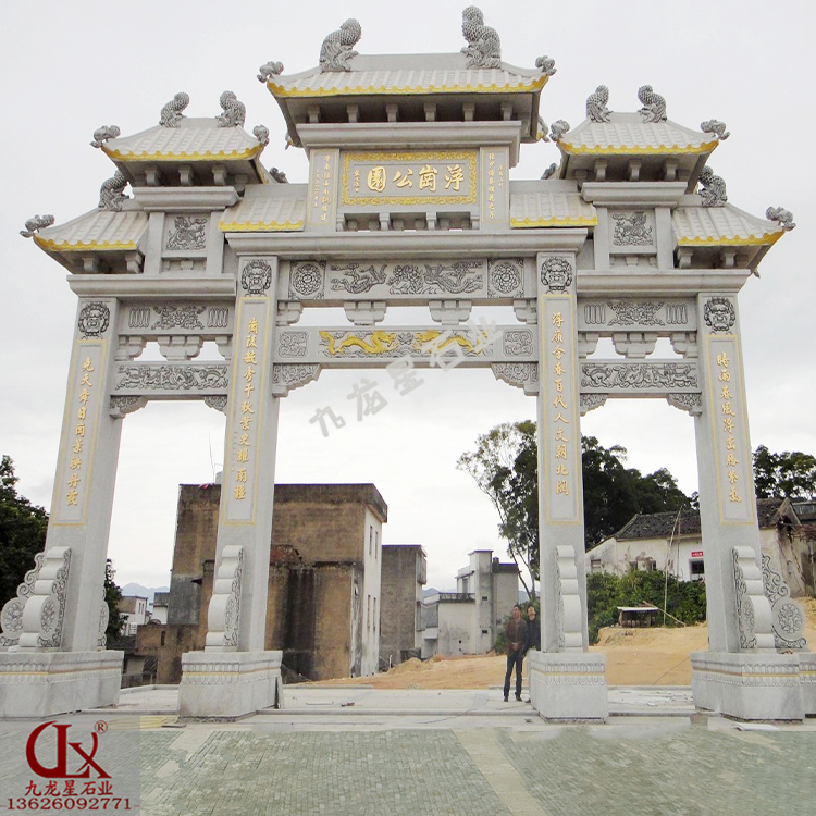 石牌坊的多種修建意義