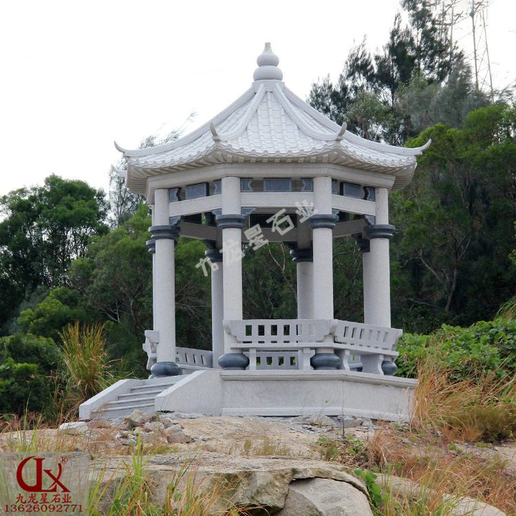 雙層石雕石亭子圖片的文化發(fā)展