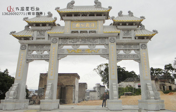 石雕牌坊廠(chǎng)家 石頭牌坊