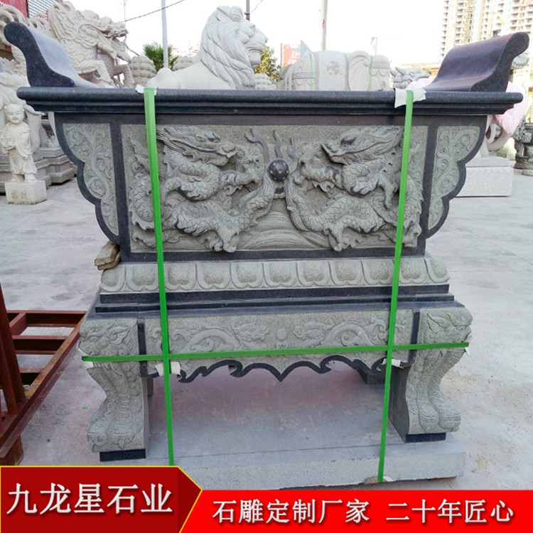 墓地石雕供桌價(jià)格 青石供桌定制價(jià)格